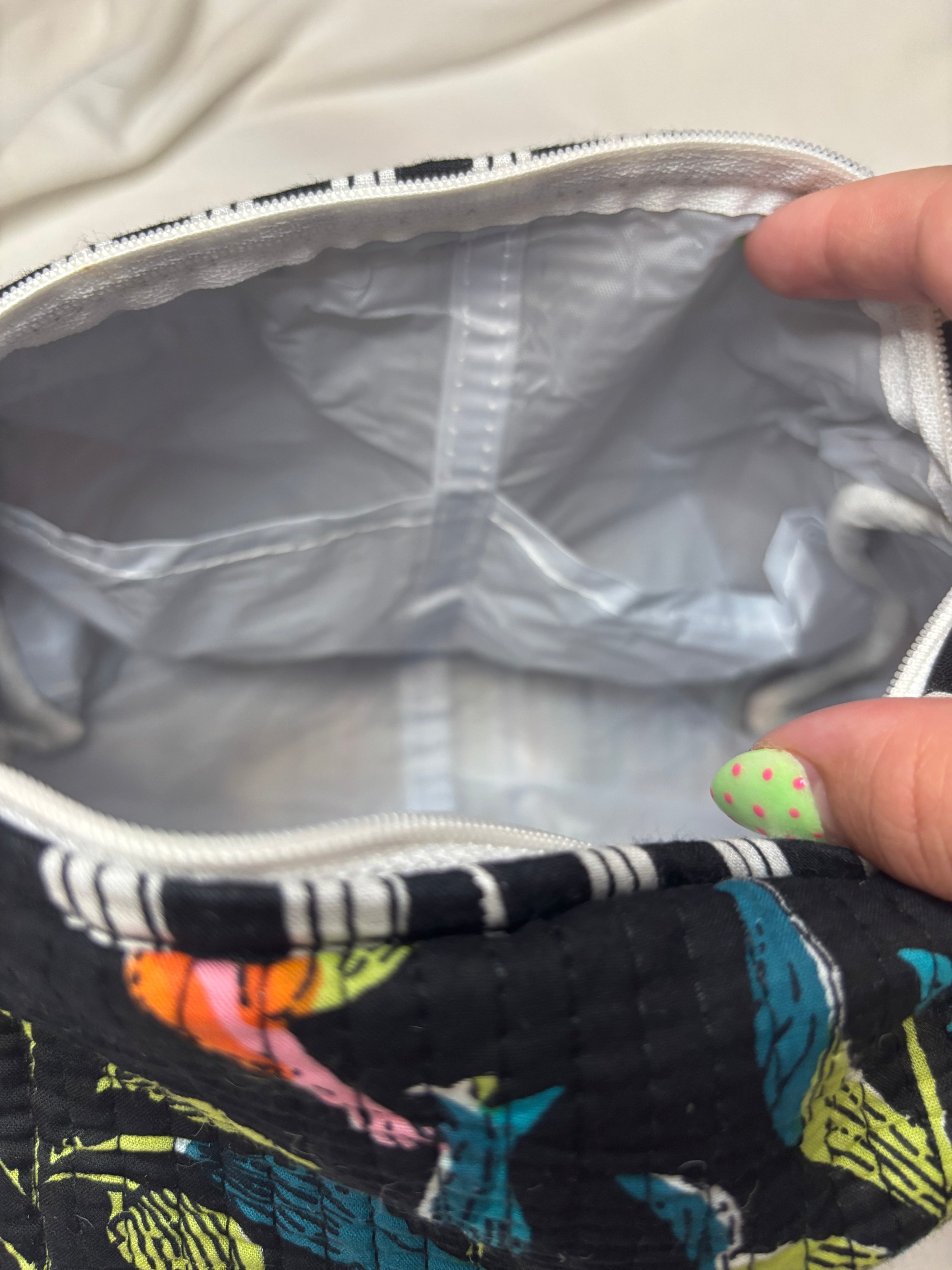 Large Quilted Toiletry Bag