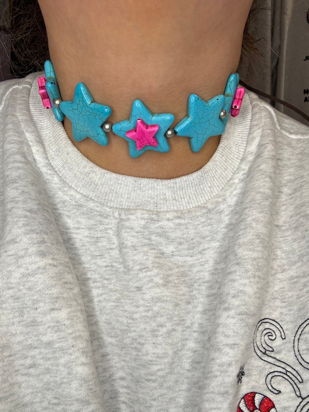 Corded Star Necklace