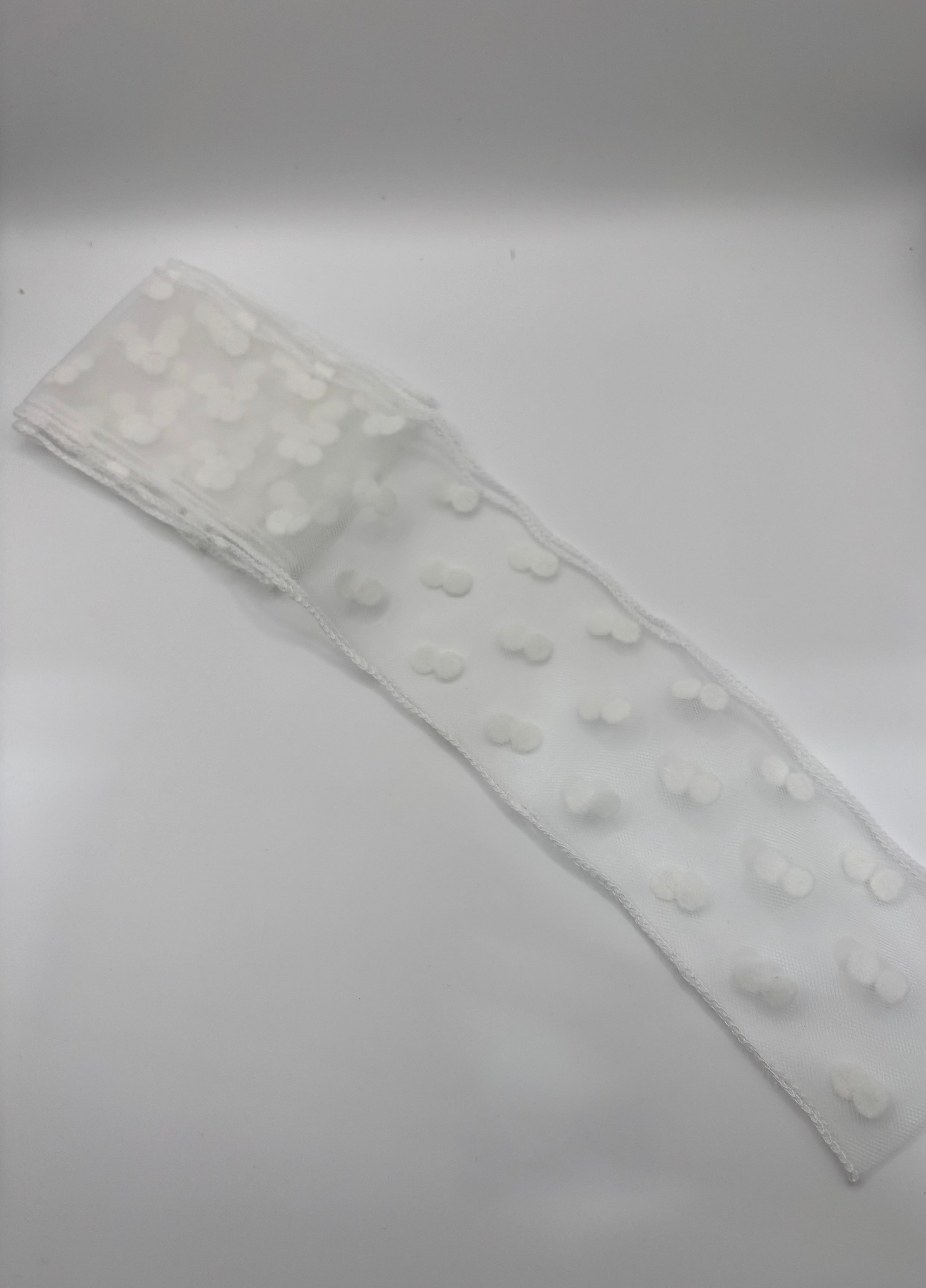 Lace Polka Dot Scarf